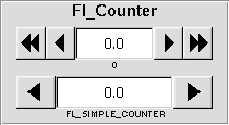 Fl_Counter widget.