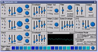 SpiralSynth Application