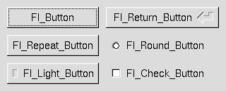 FLTK Buttons